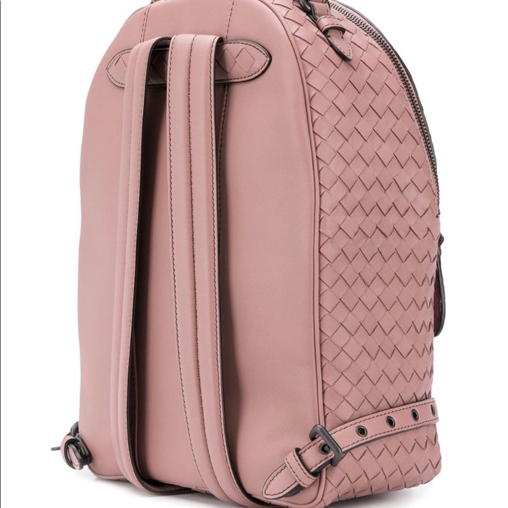 Brand New Bottega Veneta Deco Rose Backpack